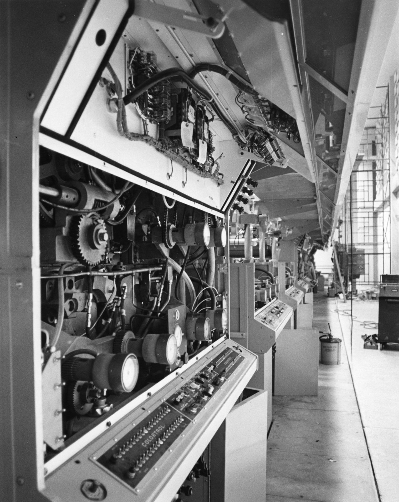 Printing press for Tucson Newspapers